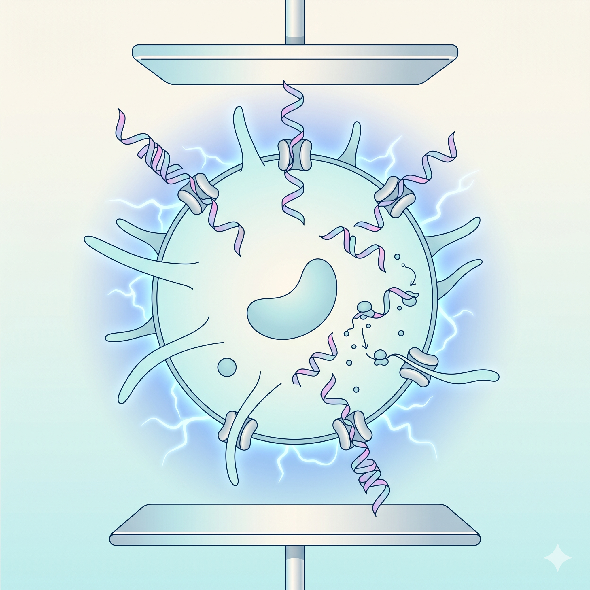 mRNA elektroporasyonlu DC
